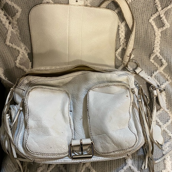 EUC Authentic Roots Leather Tassel handbag. - Picture 14 of 15